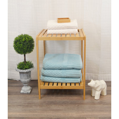 Étagère de salle de bain h 22 po x l 15,75 po Jaquez
