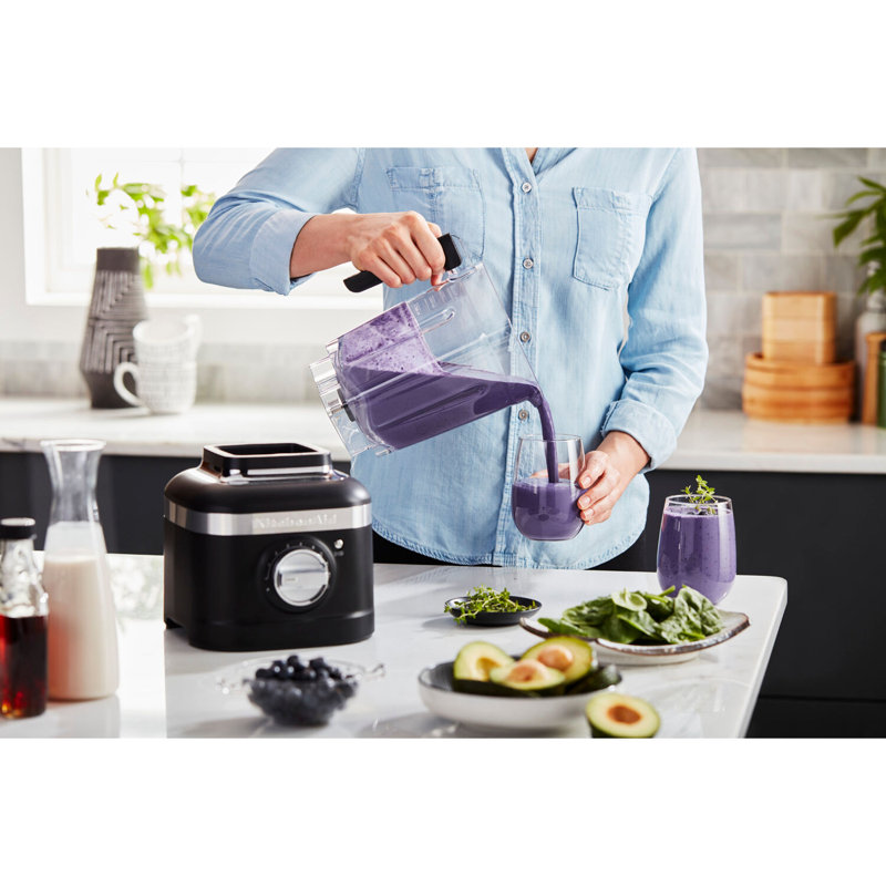 KitchenAid® K400 Variable Speed Blender with Tamper, Black Matte