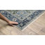 Tapis oriental bleu / vert Hovis-1950135610