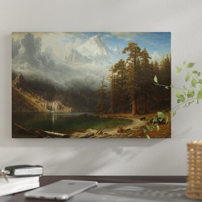 Mount Corcoran, c.1876-77 by Albert Bierstadt -  Wrapped Canvas Print -  East Urban Home, 7A1AAA4B156A4AD3860A1D1493D41FD0