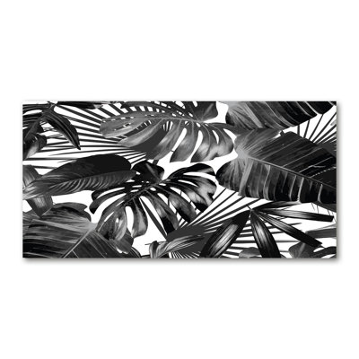 Tropical Leaves - Wrapped Canvas Print