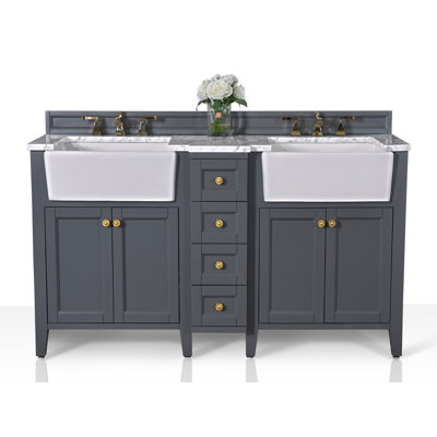 Adeline 60'' W Double Vanity