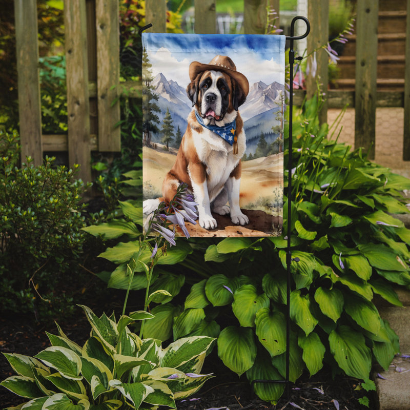 Drapeau Cowboy Welcome Garden, Saint-Bernard
