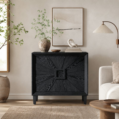 Mid-Century Modern Tapered Legs and Adjustable Shelving Accent Console Server for Dining Area and Corridors