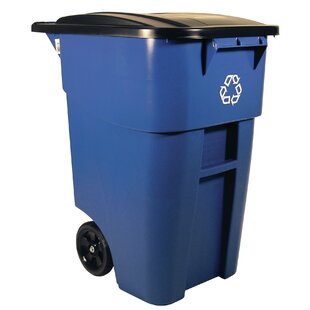 50 Gallon Curbside Trash & Recycling Bin