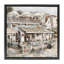  "Town Café", art mural encadré sur toile flottante par Ruane Manning-889116883-889116886