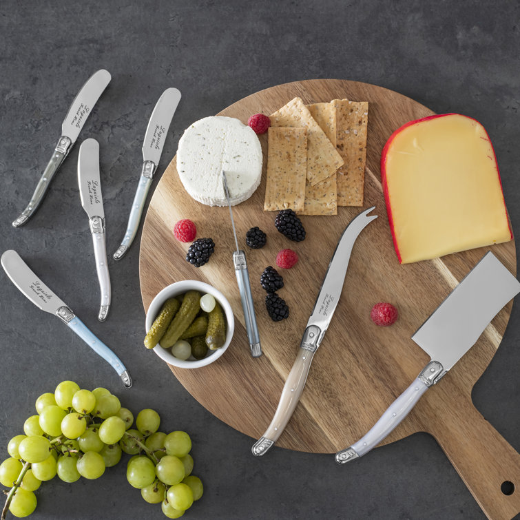 Farberware Holiday 3-piece Cheese Knife/Spreader Set in Metallic