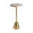 Apolaya 23" Reykur Short Raw Agate Table, White/Gold-717386487