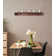 Tablette d'appoint en bois massif Britan