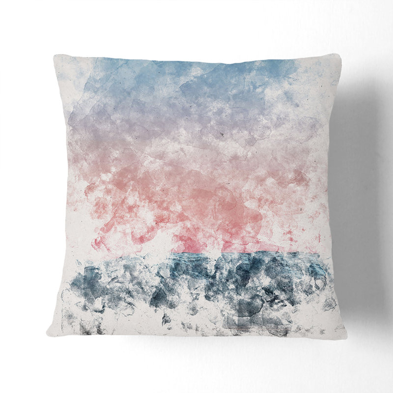 Square Cushion, 40cm H x 40cm W x 15cm D, White