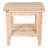 Endymion Rectangular Cedar Outdoor Side Table , 24'' in. W 19'' in. D-2099093637