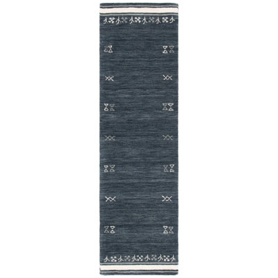 Santiago Handmade Wool Charcoal Rug