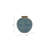 Dolohov Round Decorative Terra-cotta Vase with Transferware Pattern-2082782703