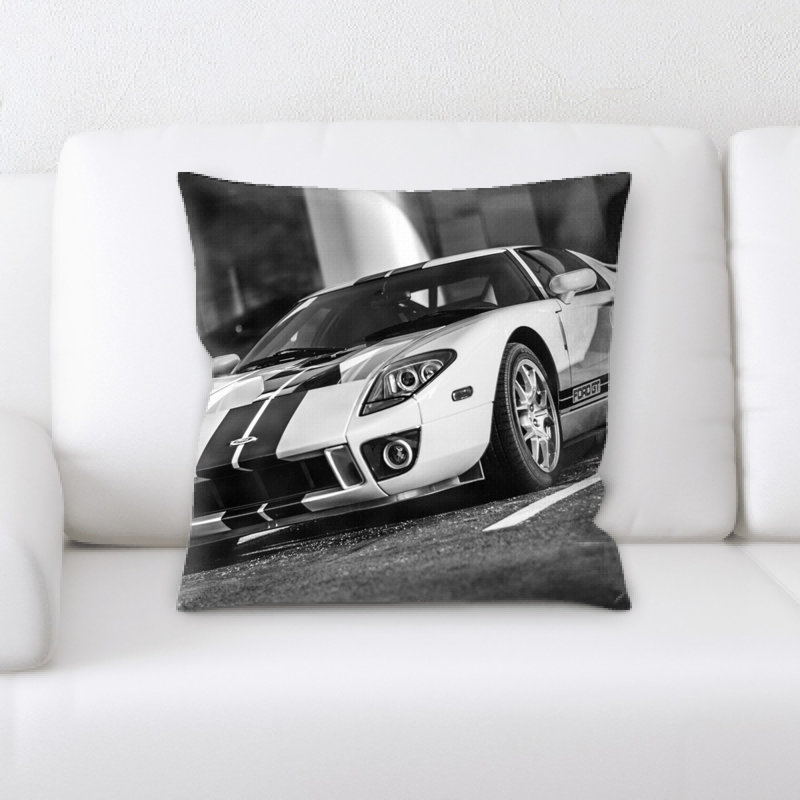 Microsuede Throw Pillow