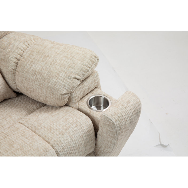 Power Lift Recliner Chair For Big And Tall Seniors, White