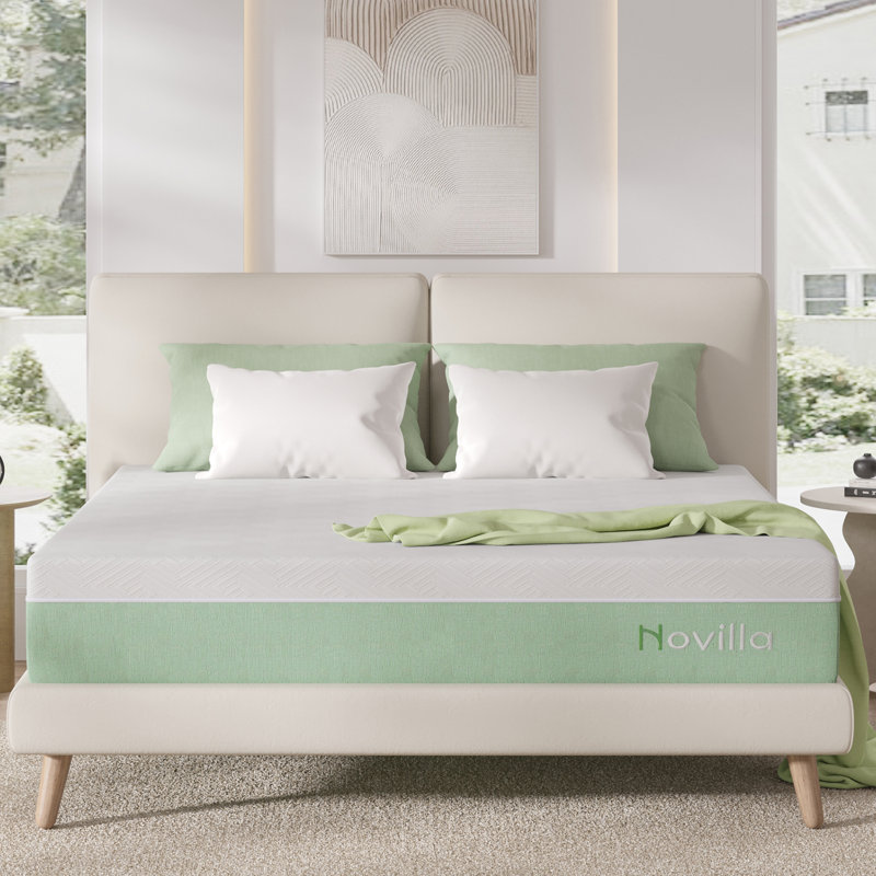  12 Inch Gel Memory Foam Mattress, King, 12"