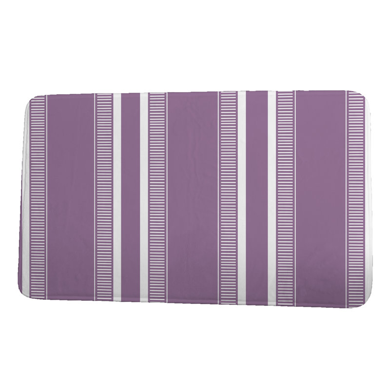 Tapis de bain Josephine, l 24 po x L 17 po, Mauve