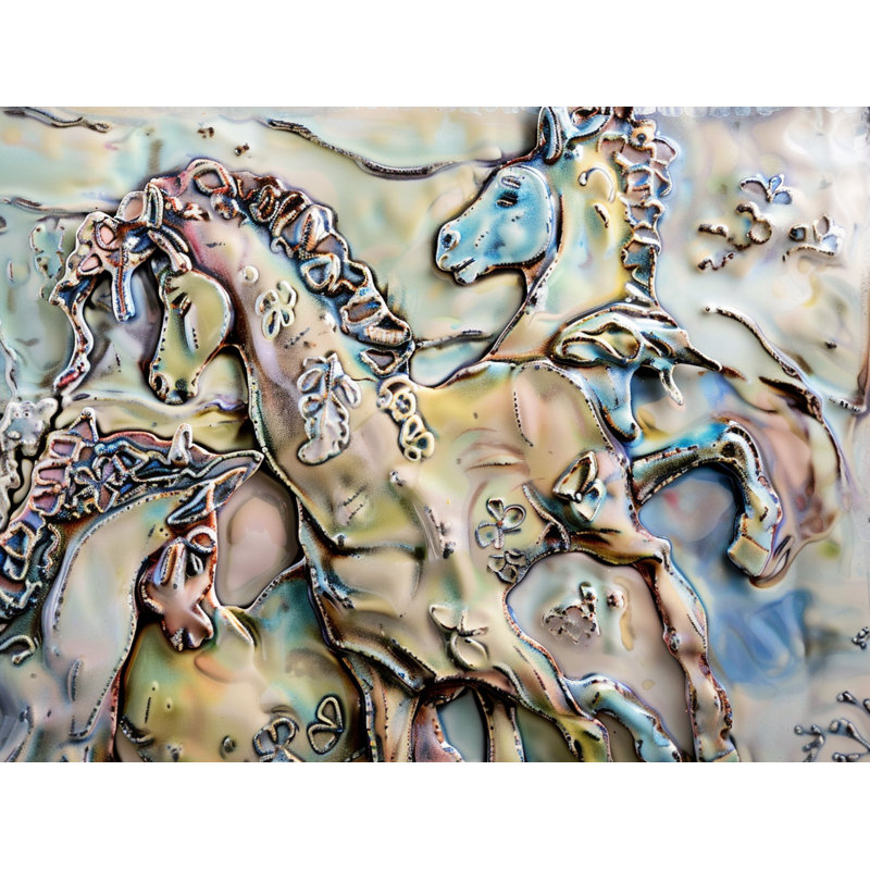 Tapisserie en microfibre, H 68 po x l 80 po