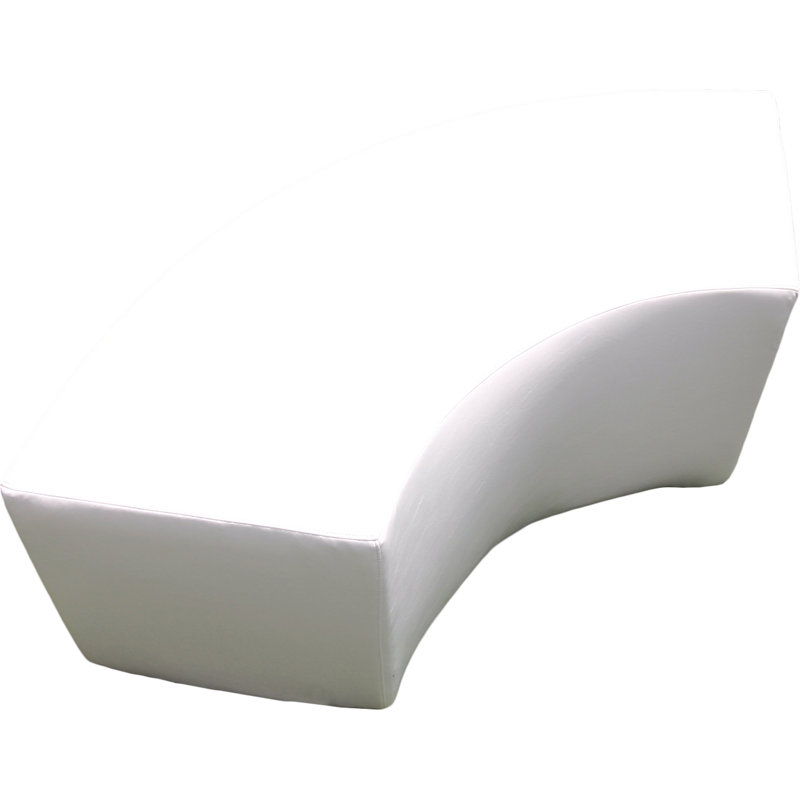 Banc de pique-nique en plastique, Blanc frisquet