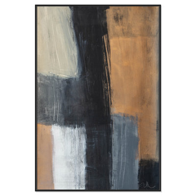 Karl Metallic Slate II by  Print