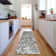 Premium Machine Washable Cerrito AMF551 Gray Rug