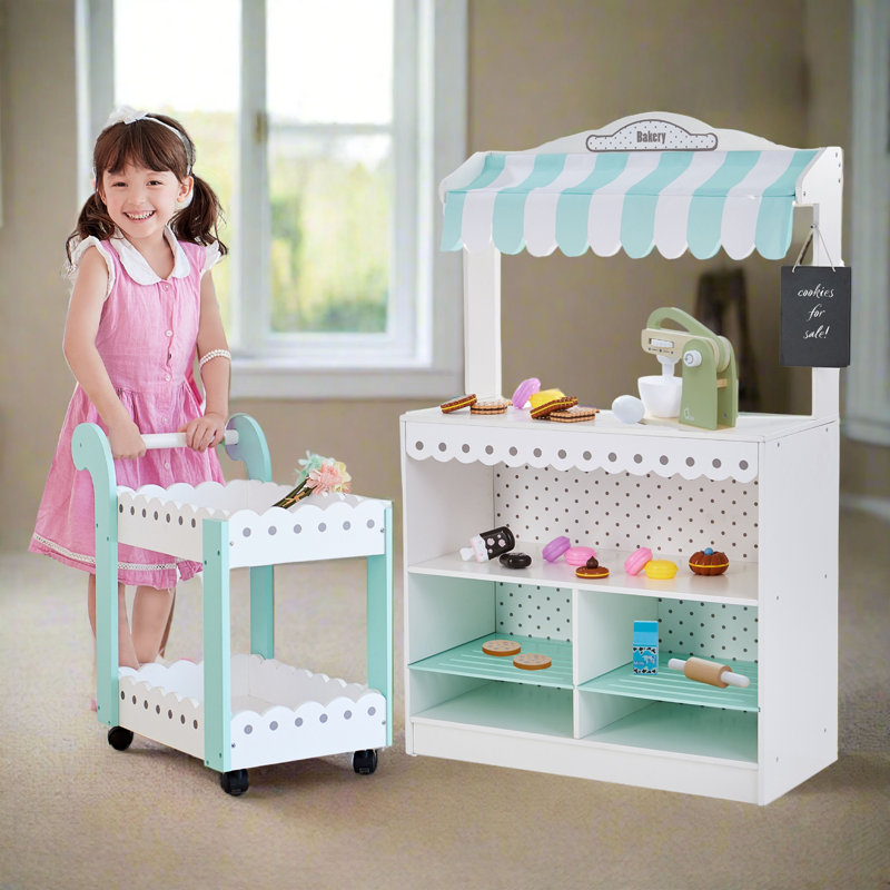 Support de boulanger, chariot à pâtisserie et mélangeur Teamson Kids My Dream