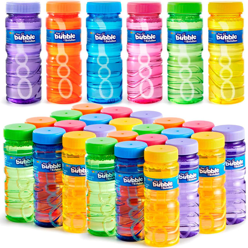 6Pcs Bubbles Wand Bulk(4oz Solution)