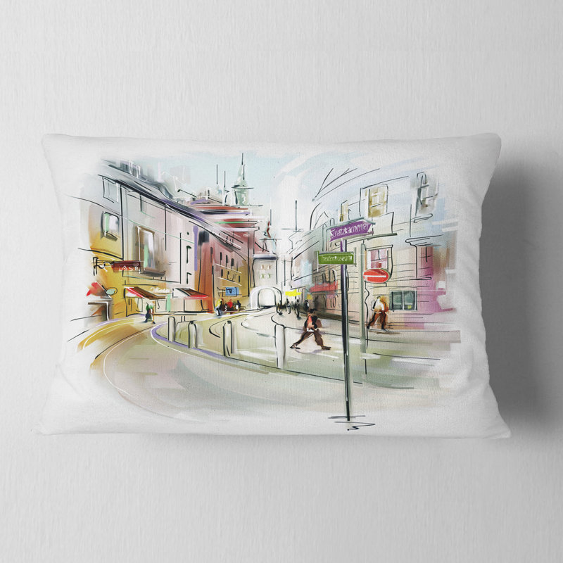 Coussin coloré