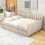 Lit de jour rembourré avec lit gigogne simple Margos-344089324