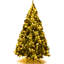 Arbre de Noël blanc / vert pin floqué / givré / cachemire réaliste avec lumières DEL-388132493