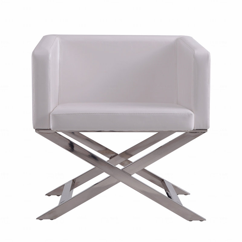 Fauteuil d'appoint Accent, Blanc