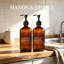 Distributeur de liquide 16 oz. (Brun)-1406049922