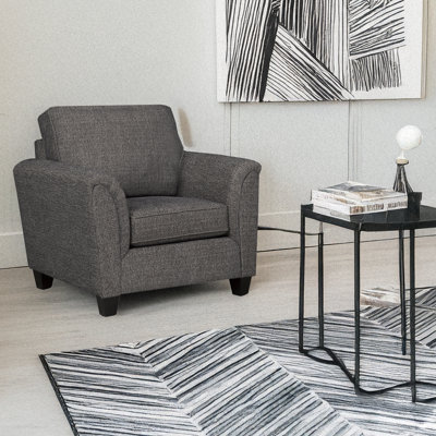 Belknap Fabric Chair, Charcoal