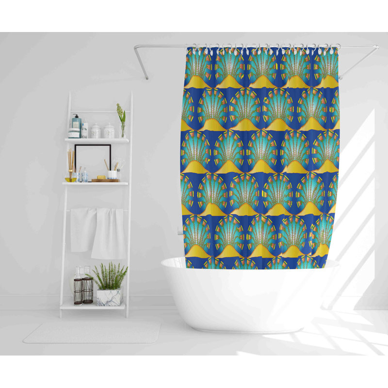 Soti Polyester Shower Curtain, 168cm H x 168cm W