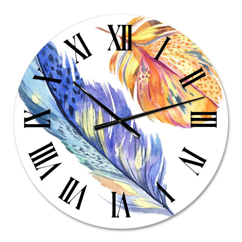 Horloge murale bohème et éclectique, Petit