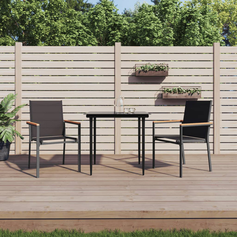 Mahdia 2 - Person Patio Dining Set with Square Table