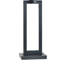 Contemporary Steel Table Lamp - Tabby Black - Beige Shade