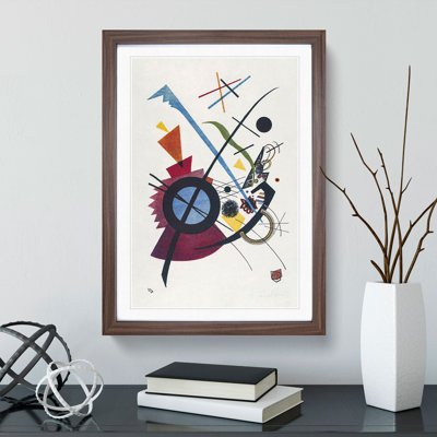 Violet by Wassily Kandinsky - Framed Print