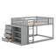 Bunk Bed With 4 Drawers And 3 Shelves-561864725