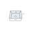 Modern Ceramic Square Vessel Bathroom Sink