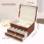 Faux Leather Jewelry Armoire