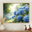 Hortensias dans le verger - hydrangées, art mural-2016858813-2016858812-1989135185