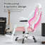 Chaise de bureau ergonomique inclinable 6d