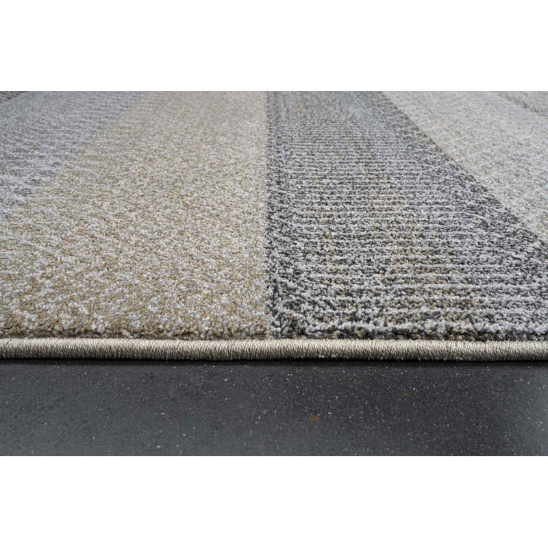 Ledger Striped Area Rug, Rectangle 133cm x 195cm