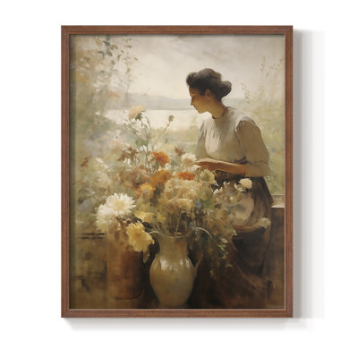 Reproduction encadrée WOMEN Series CDXVI - bois massif