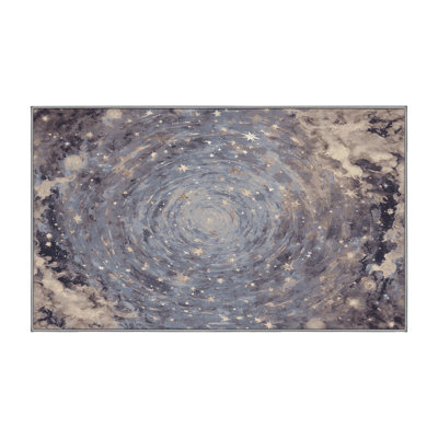 Tapis rose soyeux et moelleux