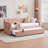 Twin Upholstered Daybed Frame with Trundle-1770055156