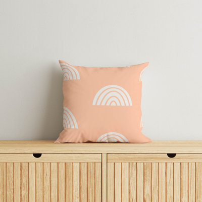 Plain Bows Match Throw Pillow