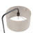 Puck 63" Contemporary Metal Floor Lamp With Linen Shade From Grandview Gallery-118634496