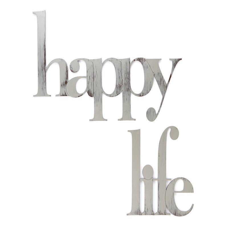 Décoration murale Happy Life